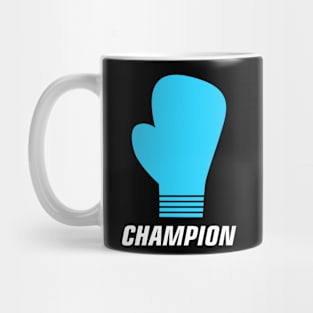 Athletic champion workout and gym t shirt for athletes and sportsperson. Mug